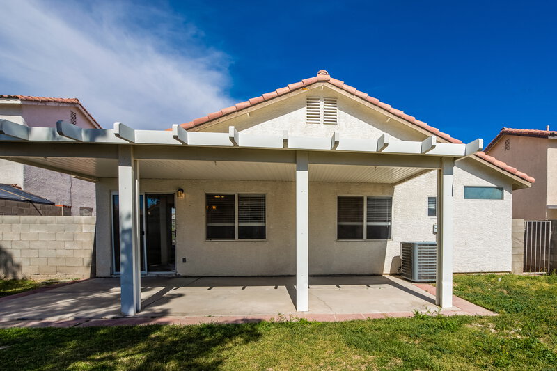 2,040/Mo, 3105 Macaroon Way North Las Vegas, NV 89031 Rear View 2