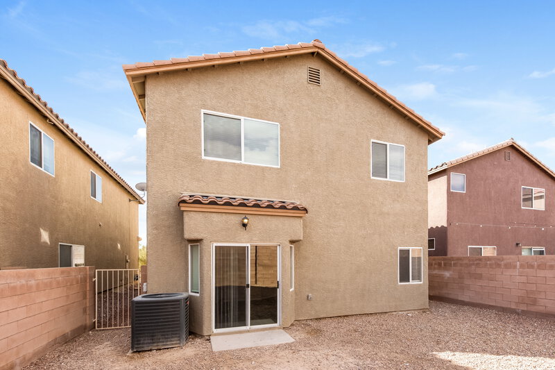 1,870/Mo, 3752 Stowe Creek Ave North Las Vegas, NV 89081 Rear View