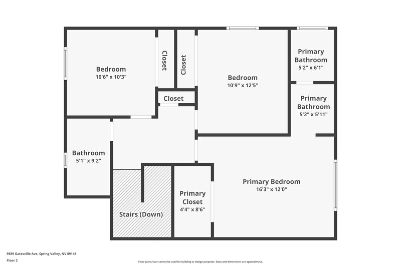 1,995/Mo, 9589 Gatesville Ave Las Vegas, NV 89148 Floor Plan View 2