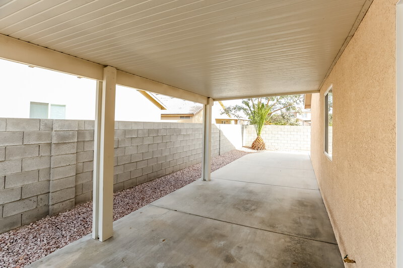 2,700/Mo, 4037 Sweet Surrender Court North Las Vegas, NV 89032 Covered Patio View