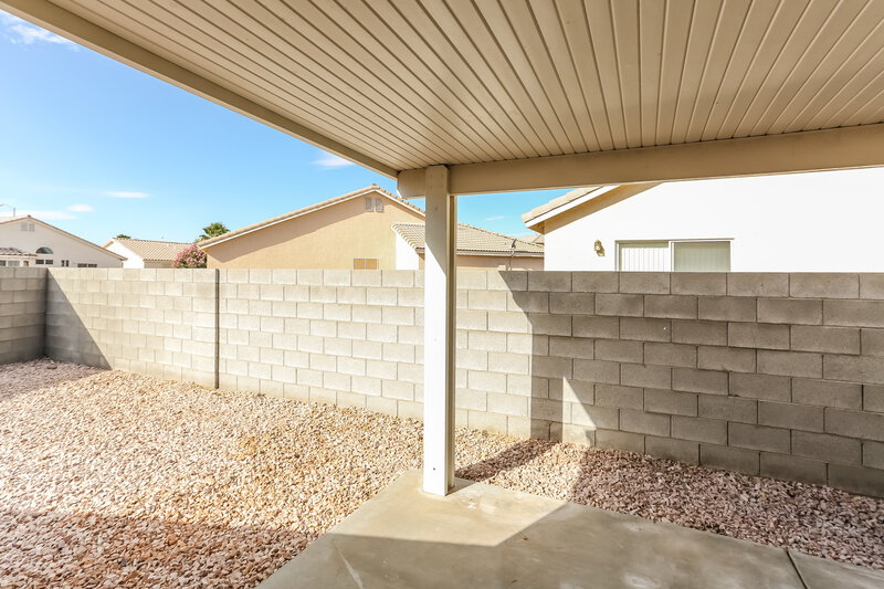 2,700/Mo, 4037 Sweet Surrender Court North Las Vegas, NV 89032 Covered Patio View 2
