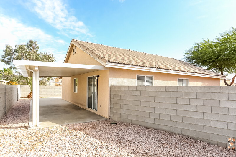 2,700/Mo, 4037 Sweet Surrender Court North Las Vegas, NV 89032 Rear View