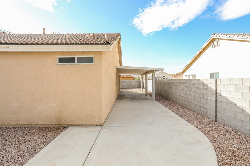 2,700/Mo, 4037 Sweet Surrender Court North Las Vegas, NV 89032 Rear View 2
