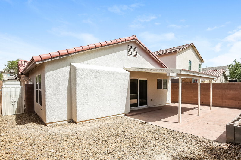 1,975/Mo, 8521 Wildheart Ranch St Las Vegas, NV 89131 Rear View