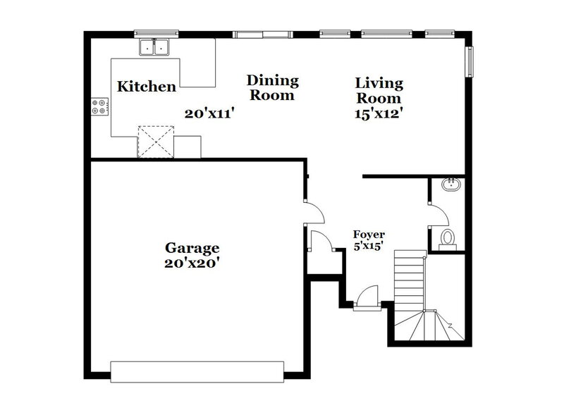 2,860/Mo, 1932 Basilwood Ct North Las Vegas, NV 89031 Floor Plan View
