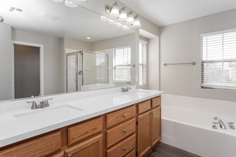 2,860/Mo, 1932 Basilwood Ct North Las Vegas, NV 89031 Master Bathroom View