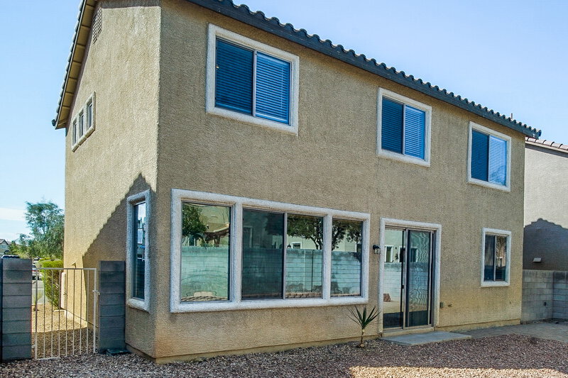2,860/Mo, 1932 Basilwood Ct North Las Vegas, NV 89031 Rear View