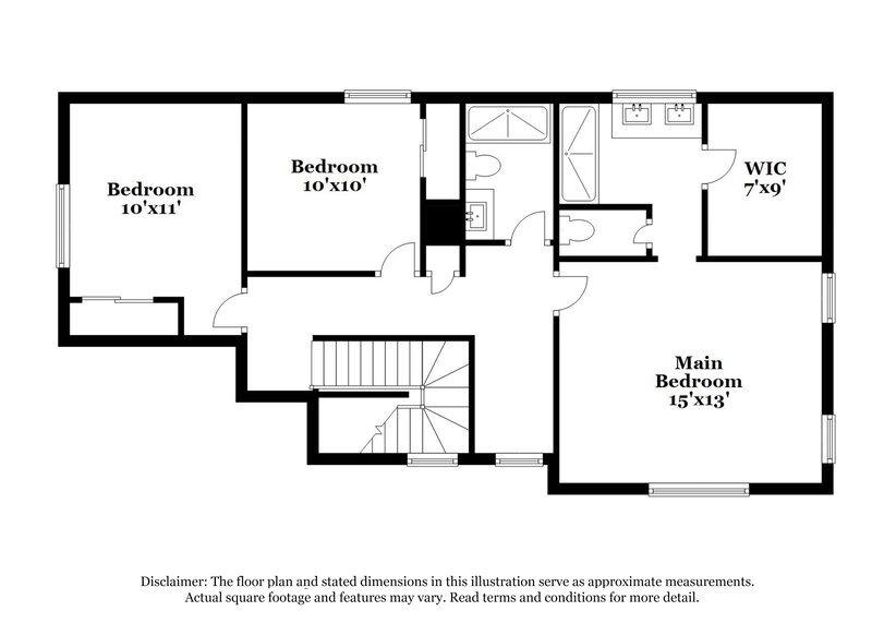 2,040/Mo, 10413 Chandra Ave Las Vegas, NV 89129 Floor Plan View 2