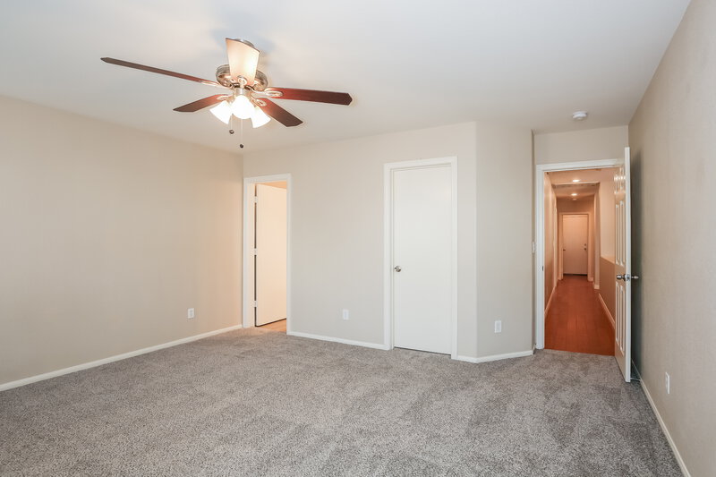 1,970/Mo, 8216 Corset Creek St Las Vegas, NV 89131 Main Bedroom View 2