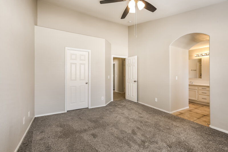 2,020/Mo, 3742 Saint Peter Ct North Las Vegas, NV 89031 Main Bedroom View 2