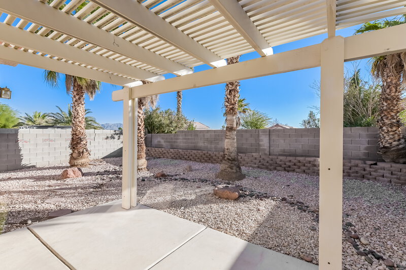 1,855/Mo, 3916 Marble Mountain St Las Vegas, NV 89129 Rear View