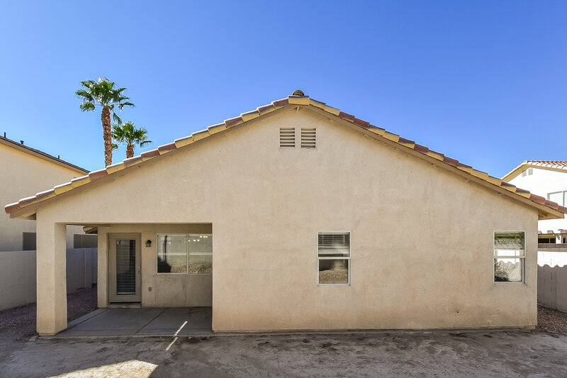 2,080/Mo, 1922 Desert Sage Ave North Las Vegas, NV 89031 Rear View