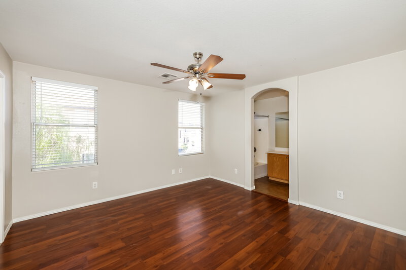 2,195/Mo, 7423 Clarita Cavern St Las Vegas, NV 89139 Main Bedroom View