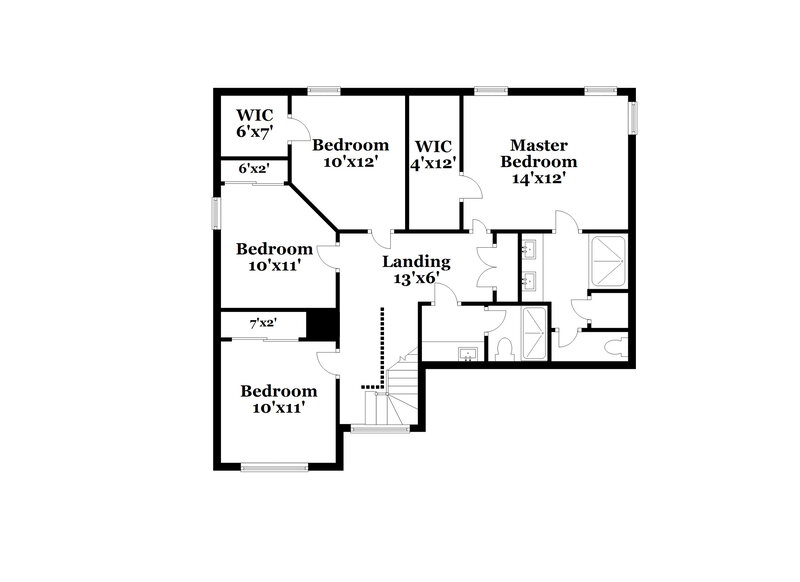 2,185/Mo, 6698 Frances Celia Ave Las Vegas, NV 89122 Floor Plan View 2