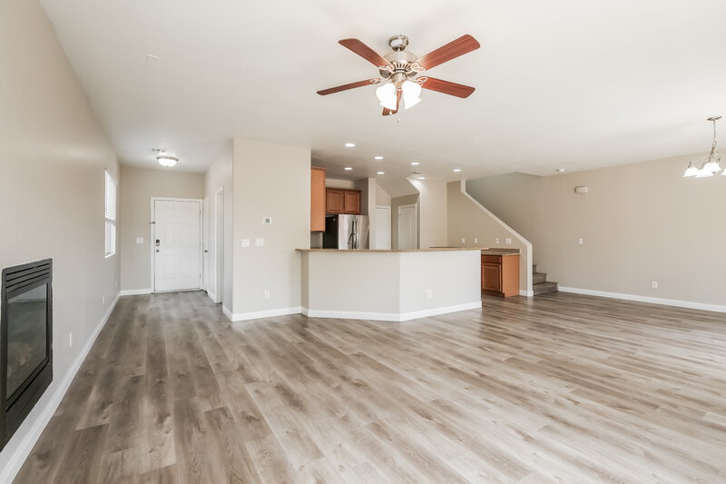 2,295/Mo, 1417 Beams Ave North Las Vegas, NV 89081 Living Room View 2