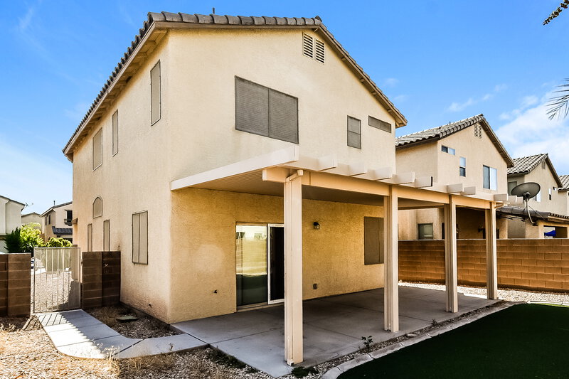 2,085/Mo, 3577 Chelsea Grove St Las Vegas, NV 89122 Rear View