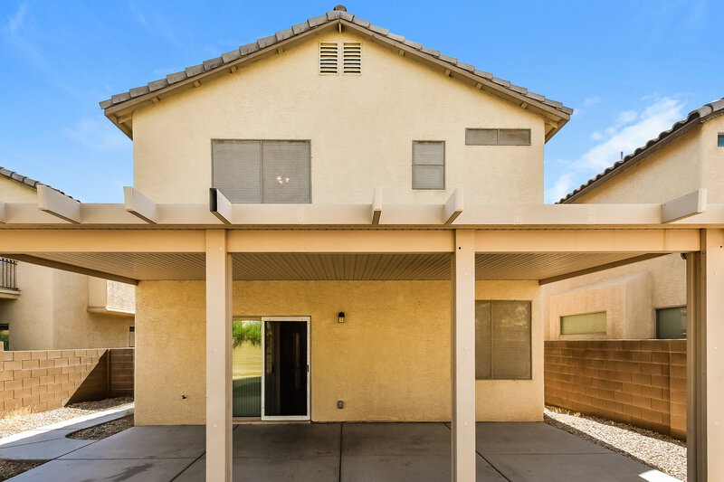2,085/Mo, 3577 Chelsea Grove St Las Vegas, NV 89122 Rear View 2