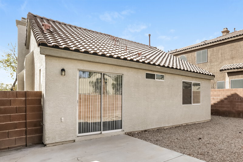 1,940/Mo, 1916 Fossil Butte Way North Las Vegas, NV 89032 Rear View