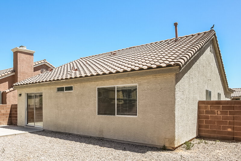 1,865/Mo, 1916 Fossil Butte Way North Las Vegas, NV 89032 Rear View