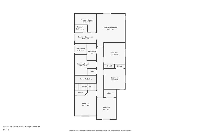 2,300/Mo, 37 Rosa Rosales Ct North Las Vegas, NV 89031 Floor Plan View