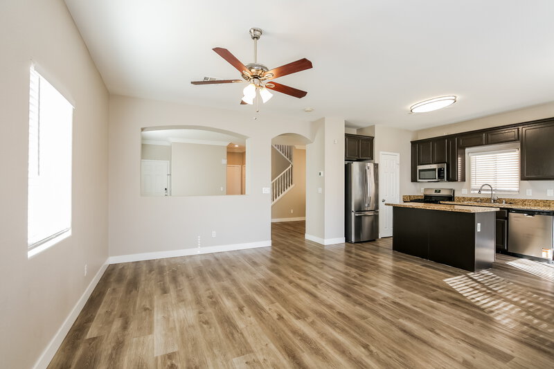 2,300/Mo, 37 Rosa Rosales Ct North Las Vegas, NV 89031 Living Room View
