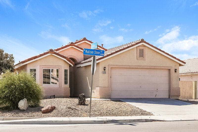 1,945/Mo, 5205 Madison Stone St North Las Vegas, NV 89081 Front View