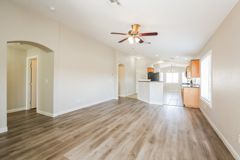1,945/Mo, 5205 Madison Stone St North Las Vegas, NV 89081 Living Room View 2