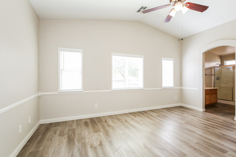 1,945/Mo, 5205 Madison Stone St North Las Vegas, NV 89081 Main Bedroom View