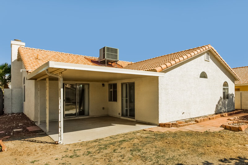 2,105/Mo, 3401 W Red Coach Ave North Las Vegas, NV 89031 Rear View