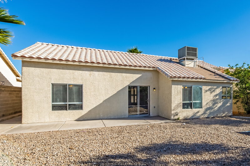 1,820/Mo, 3219 Lost Mesa Court North Las Vegas, NV 89031 Rear View