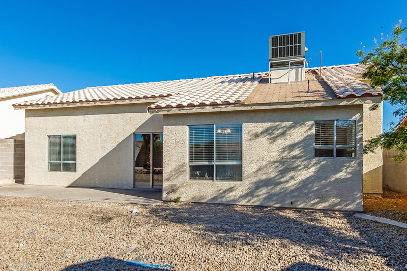 1,820/Mo, 3219 Lost Mesa Court North Las Vegas, NV 89031 Rear View 2