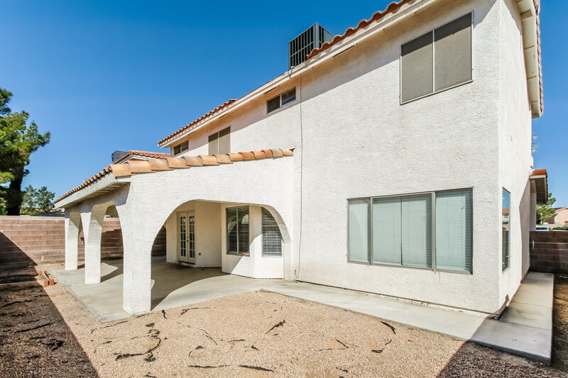 3,360/Mo, 1489 Flintrock Rd Henderson, NV 89014 Rear View