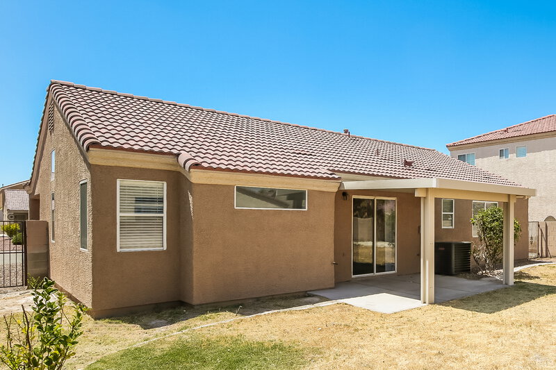 2,050/Mo, 6126 Magic Mesa Street North Las Vegas, NV 89031 Rear View 2