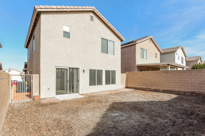 2,010/Mo, 6517 Coffeeville Creek Drive Las Vegas, NV 89122 Rear View