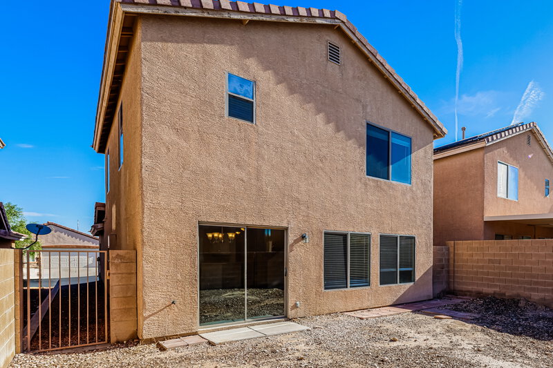 2,235/Mo, 6517 Coffeeville Creek Drive Las Vegas, NV 89122 Rear View