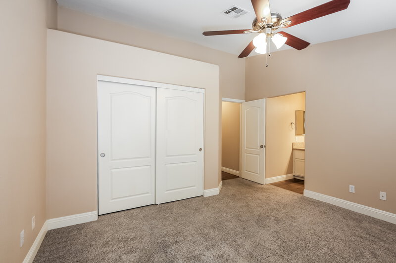 1,840/Mo, 3347 Steppe St North Las Vegas, NV 89032 Main Bedroom View 2