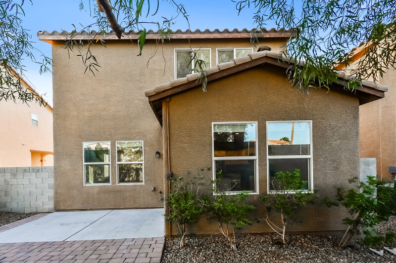 2,170/Mo, 6809 Armistead St Las Vegas, NV 89149 Rear View
