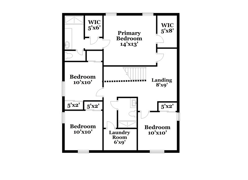 2,150/Mo, 7942 Imperial Treasure Street Las Vegas, NV 89139 Floorplan View 2