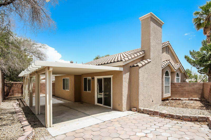 2,095/Mo, 3343 Rose Valley Street North Las Vegas, NV 89032 Rear View