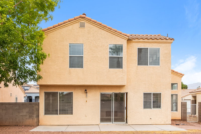 1,915/Mo, 4926 Rancho Domingo Ct North Las Vegas, NV 89031 Rear View 2