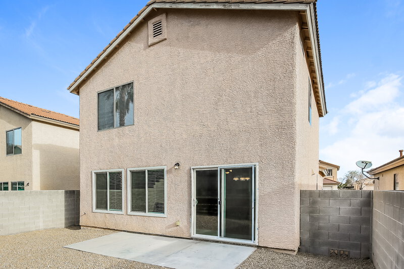 2,160/Mo, 9601 Brooks Lake Ave Las Vegas, NV 89148 Rear View 2