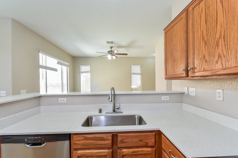 1,815/Mo, 2506 Ability Court North Las Vegas, NV 89031 Kitchen View 2