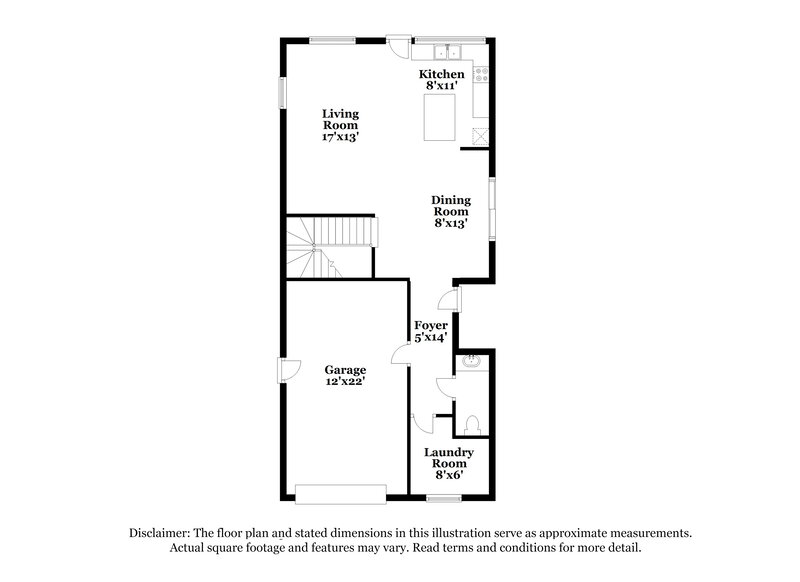 2,300/Mo, 8437 Spencer Canyon St Las Vegas, NV 89166 Floor Plan View