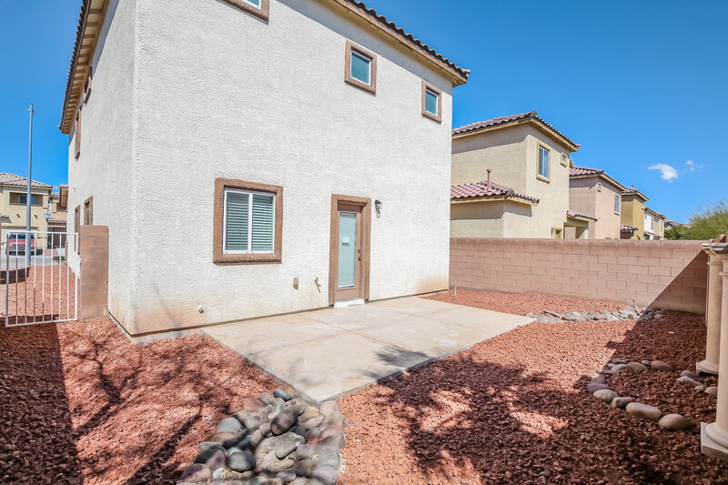 2,265/Mo, 3533 Terneza Ave North Las Vegas, NV 89081 Rear View