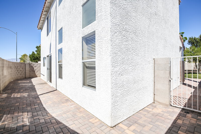 2,000/Mo, 7909 Rustic Canyon Court Las Vegas, NV 89131 Rear View