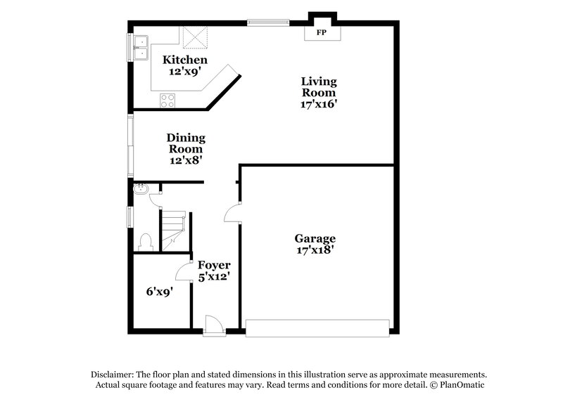2,850/Mo, 7309 Bindweed Rd Las Vegas, NV 89113 Floor Plan View