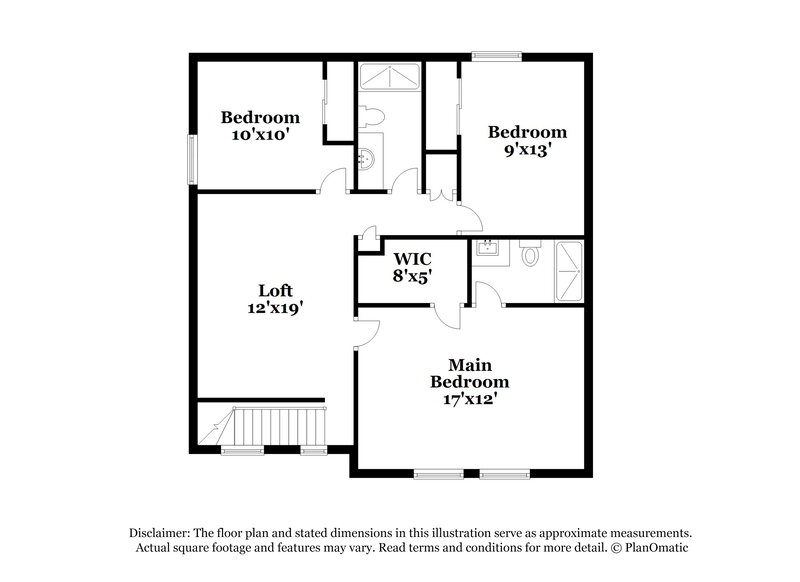 2,850/Mo, 7309 Bindweed Rd Las Vegas, NV 89113 Floor Plan View 2