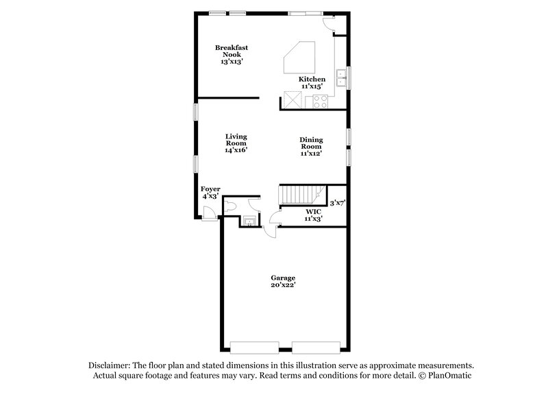 2,515/Mo, 10747 Iona Island Ave Las Vegas, NV 89166 Floor Plan View