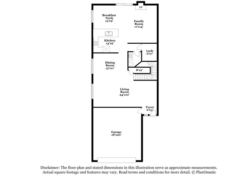 2,200/Mo, 2071 Club Crest Way Henderson, NV 89014 Floor Plan View