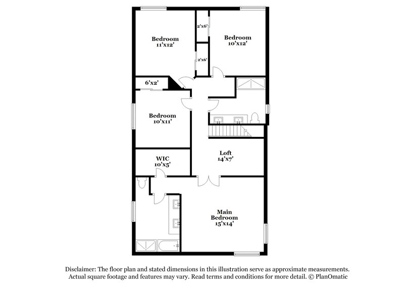 2,200/Mo, 2071 Club Crest Way Henderson, NV 89014 Floor Plan View 2